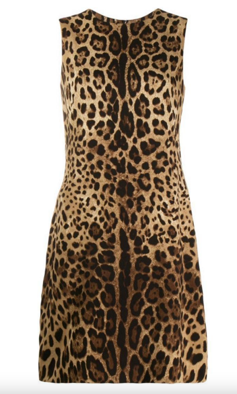 DG Leopard Print Dress