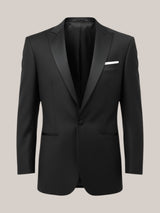 Allebasi Black Peak Lapel Dinner Suit