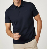 KL Navy Polo with Trim