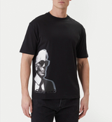 KL Black Printed T-Shirt