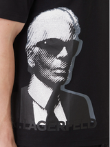 KL Black Printed T-Shirt