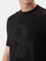 KL Embroidered Patch Black Shirt