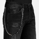 1980 Jeans in Destroyed Black