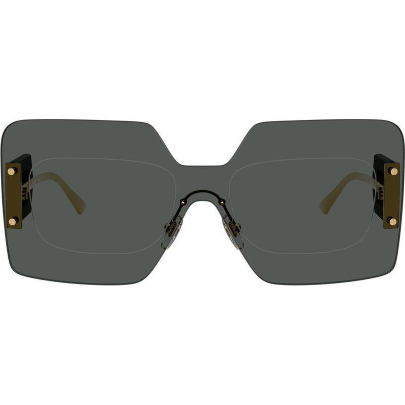 Damier Plaque Squared Shield Sunglasses