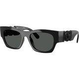 Black on Black Square Biggie Sunglasses