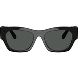 Black on Black Square Biggie Sunglasses