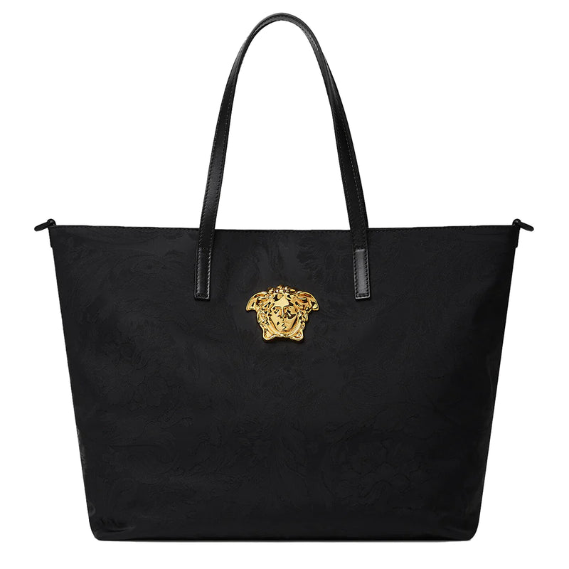 Versace Tote Bag with Gold Medusa