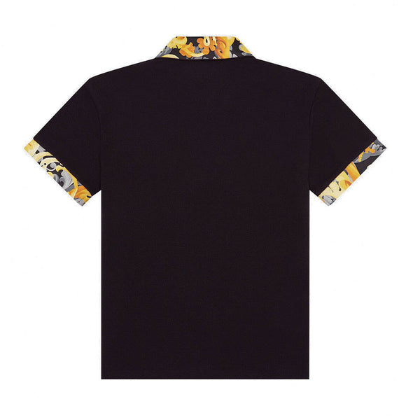 Black and Gold Kids Polo