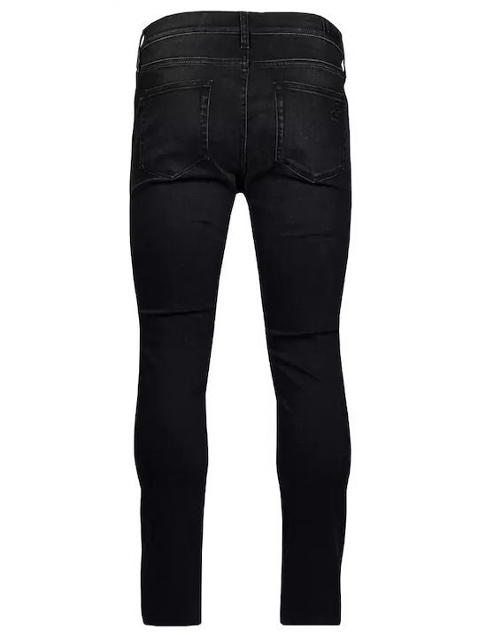 KL 5-Pocket Slim Fit Black Jeans