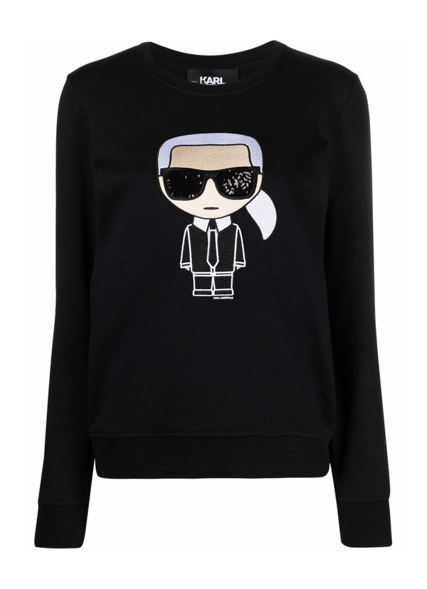 Ikonik Sequin Karl Sweatshirt