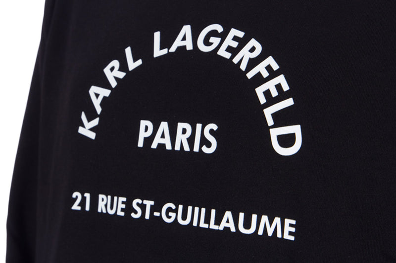 Black KL Logo Crewneck Sweater