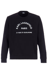 Black KL Logo Crewneck Sweater