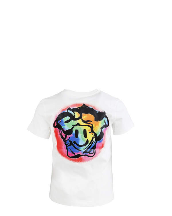 White Multicolour Medusa T-Shirt