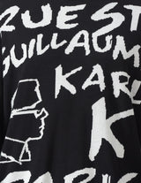 KL Graffiti Knitwear in Black and White