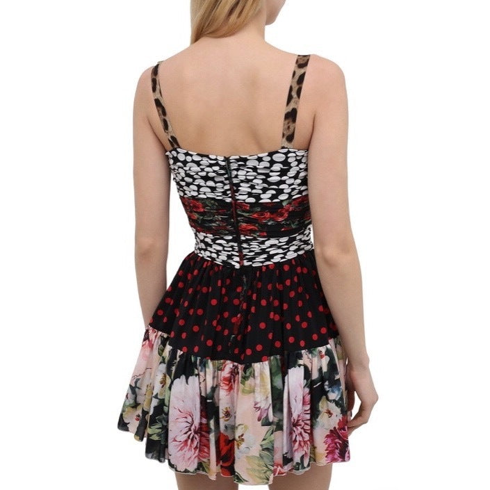 Multi-Pattern Summer Dress