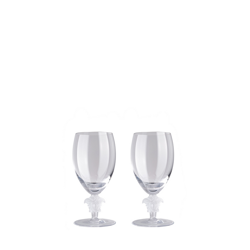 Medusa Lumiere White Wine Glasses - Set of Two
