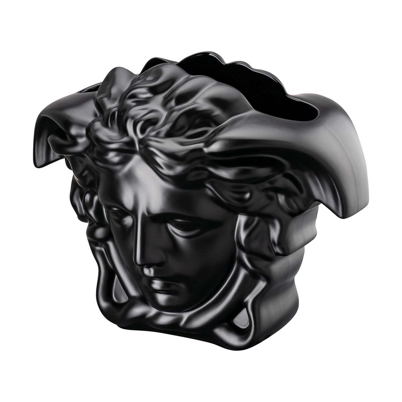 Medusa Grande Vase Black 15cm