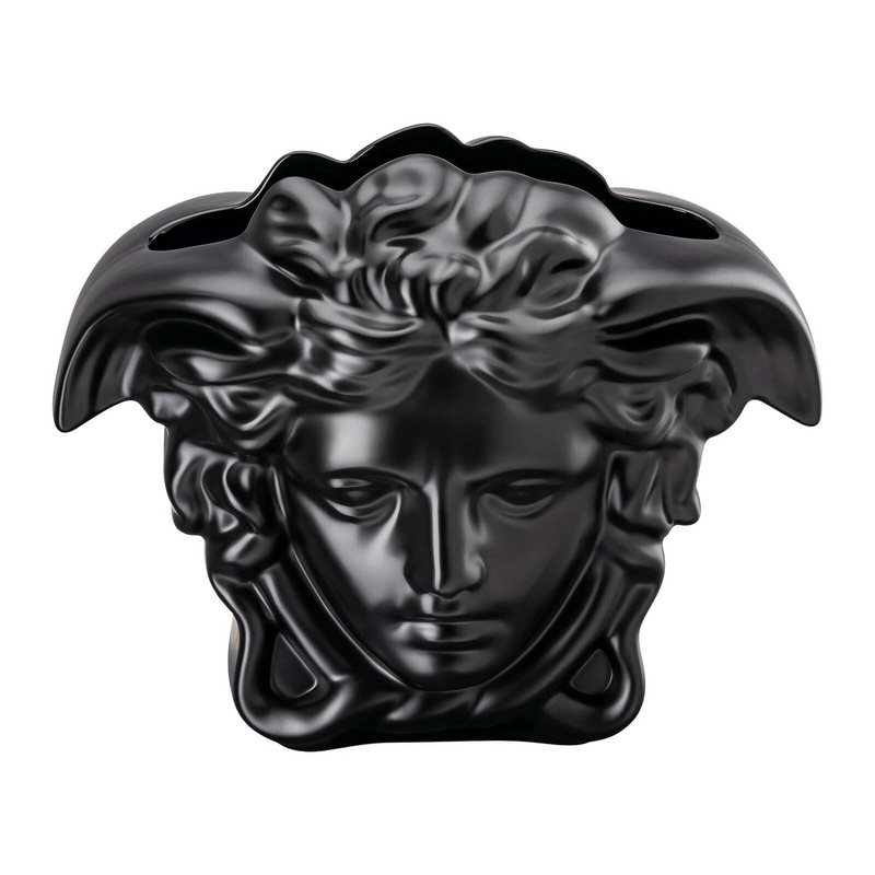 Medusa Grande Vase Black 15cm