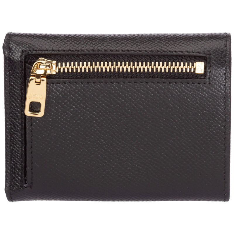 Dauphine Black Leather Wallet