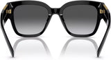 Black Polarised Sunglasses with Grey Gradient