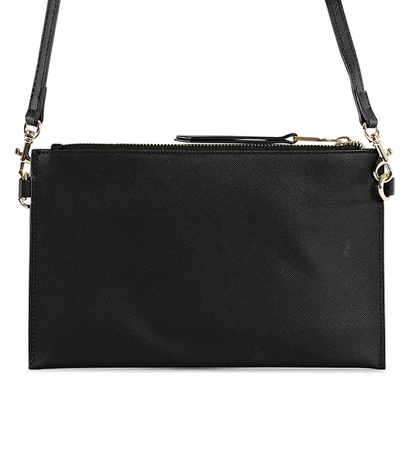VJC Gold Logo Zip Handbag