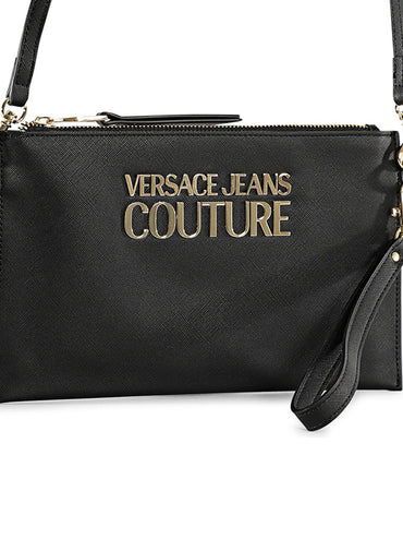 VJC Gold Logo Zip Handbag