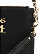 VJC Gold Logo Zip Handbag