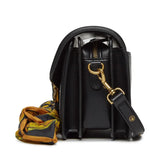 Black VJC Handbag with Baroque Scarf
