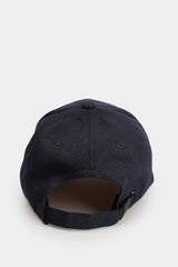 KL Cap with Embroidered Logo in Midnight Blue