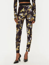Black Baroque High Rise Leggings