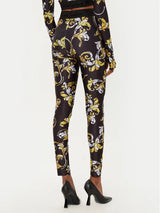 Black Baroque High Rise Leggings