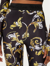 Black Baroque High Rise Leggings