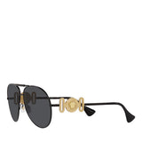 Versace Matte Black Sunglasses