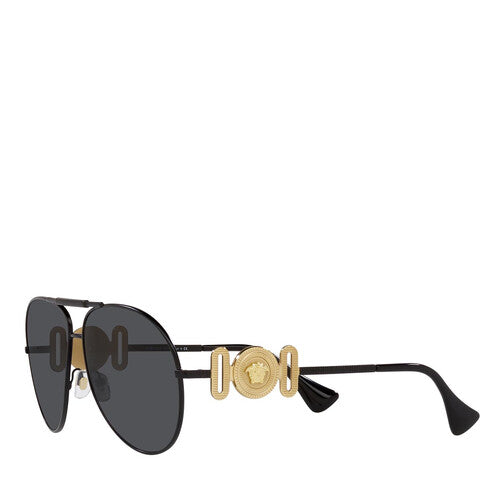 Versace Matte Black Sunglasses