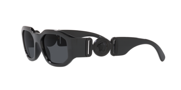 Black Sunglasses/ Dark Grey Lens