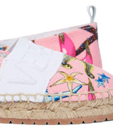 Trésor De La Mer Kids Print Espadrilles