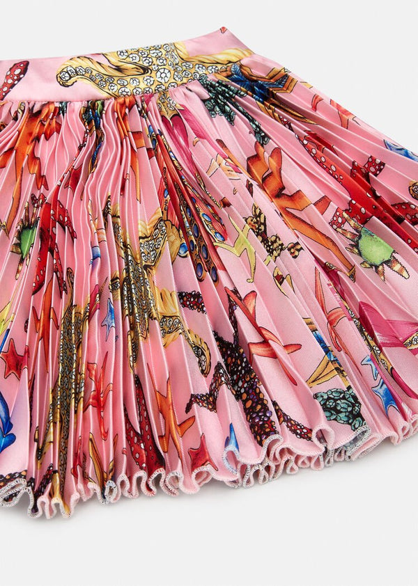 De La Mer Kids Print Skirt