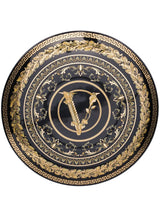 Virtus Gala Plate Black 17cm