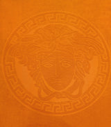 Orange Medusa Beach Towel