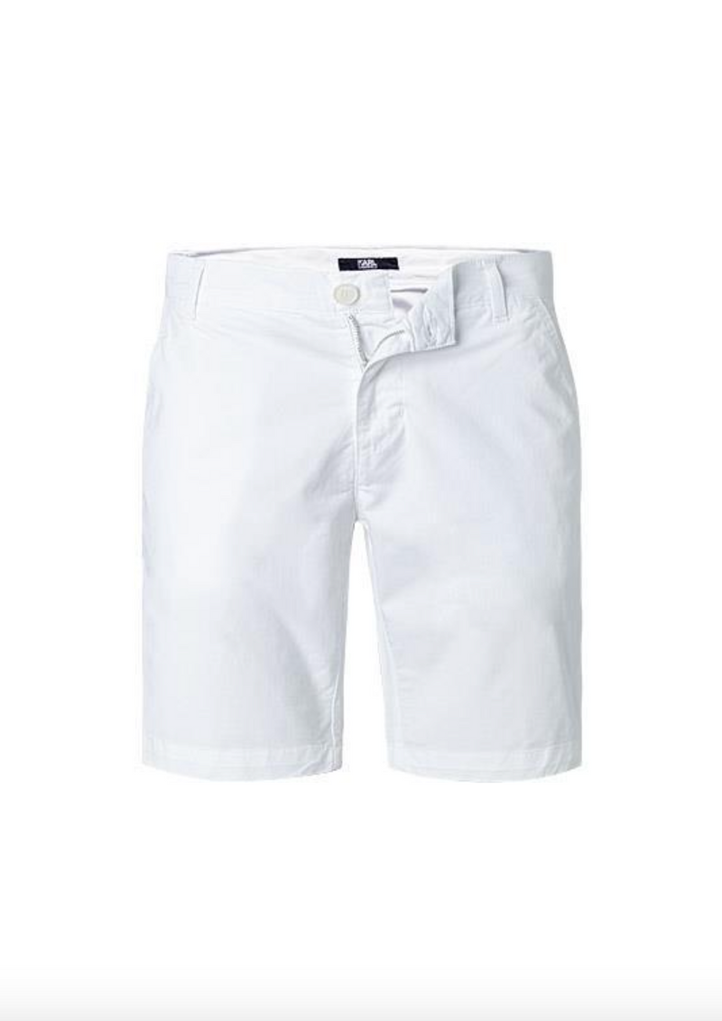 White Chino Short