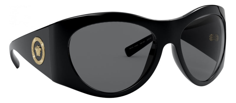 Black Gianni Versace Signature Sunglass