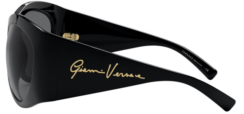 Black Gianni Versace Signature Sunglass