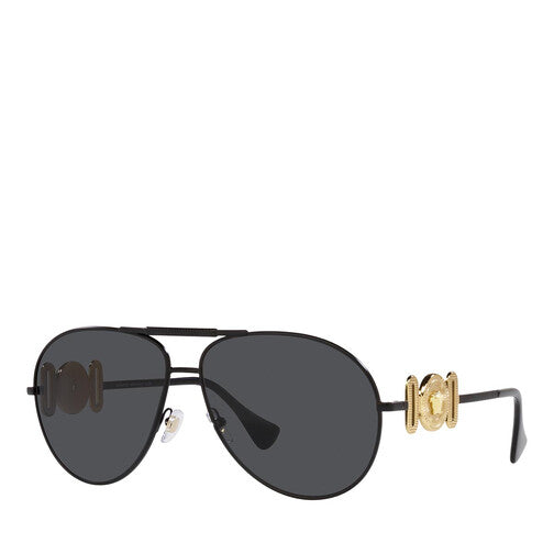 Versace Matte Black Sunglasses