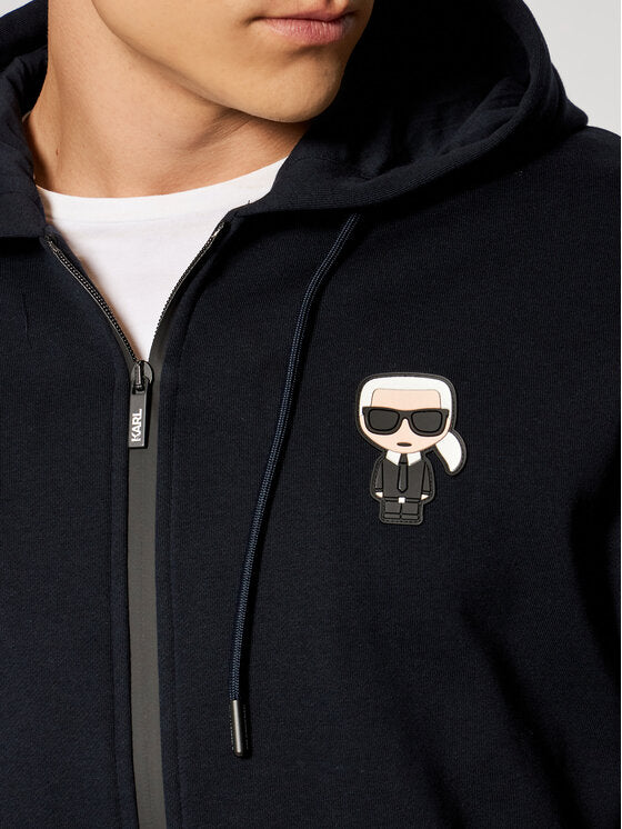 Emoji Jacket in Navy
