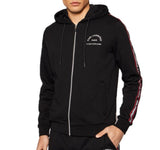 KL Logo Zip Hoodie in Black