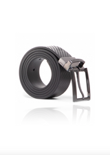 Carbon and Plain Reversible Belt