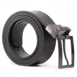 Carbon and Plain Reversible Belt