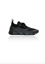 Black Logo Sneaker