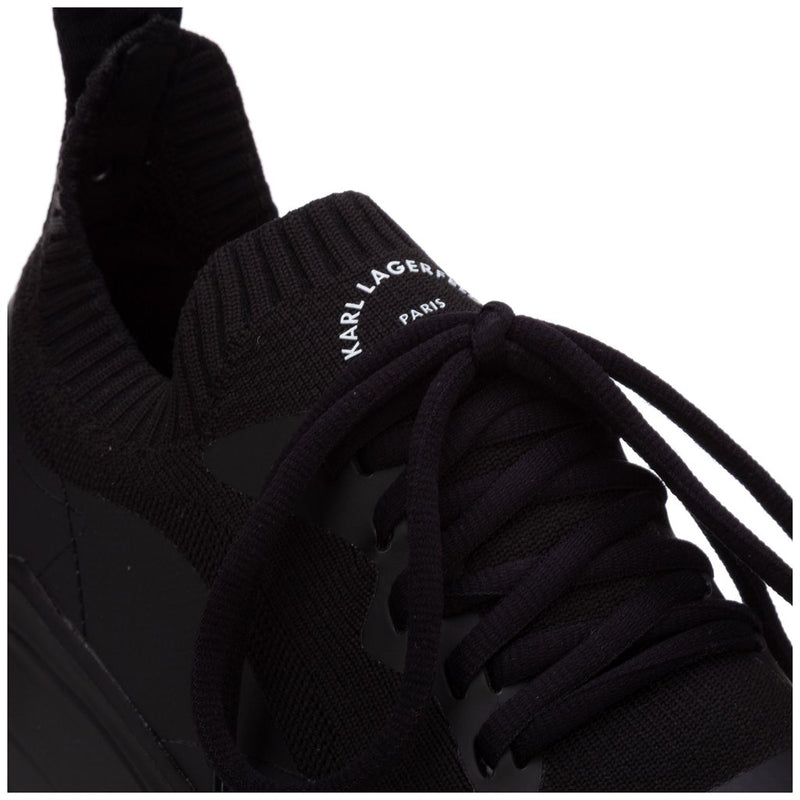 Black Logo Sneaker