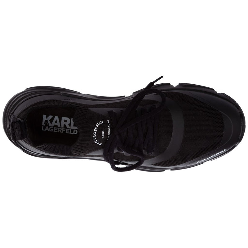 Black Logo Sneaker